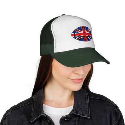 UK Flag Football Is Sexy Trucker Hat (Classic)
