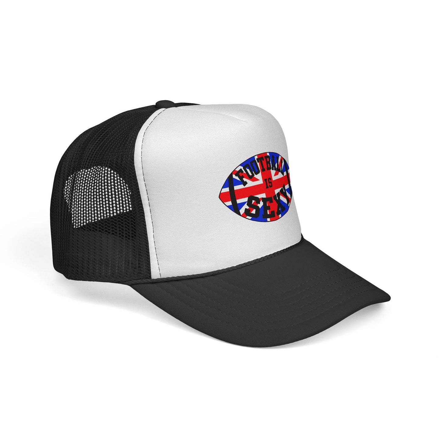 UK Flag Football Is Sexy Trucker Hat (Classic)