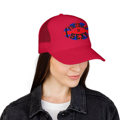 UK Flag Football Is Sexy Foam Trucker Hat