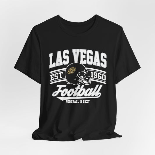 Las Vegas Football Est. 1960- Unisex Jersey Short Sleeve Tee