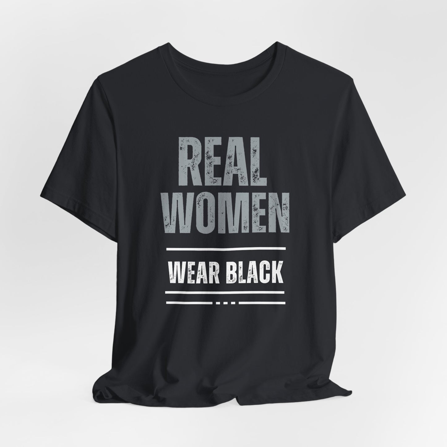 Real Women Wear Black Lounge Crew