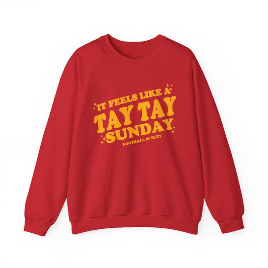 It Feels Like a Tay Tay Sunday Crewneck Sweatshirt