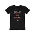 I Don't Do Football. I Am Football. Sexy Tee
