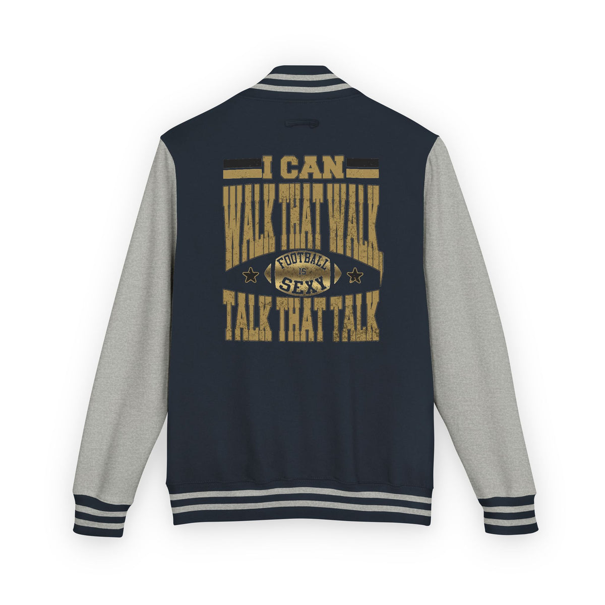 Football Is Sexy Letterman Cloth Jacket