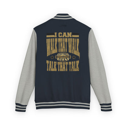 Football Is Sexy Letterman Cloth Jacket