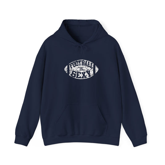 'Football Is Sexy' Hoodie - White