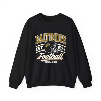 Baltimore Football Est. 1996 Crewneck Sweatshirt