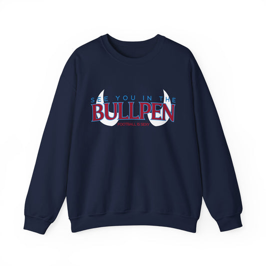 See You in the BULLPEN - Houston Unisex Heavy Blend™ Crewneck Sweatshirt