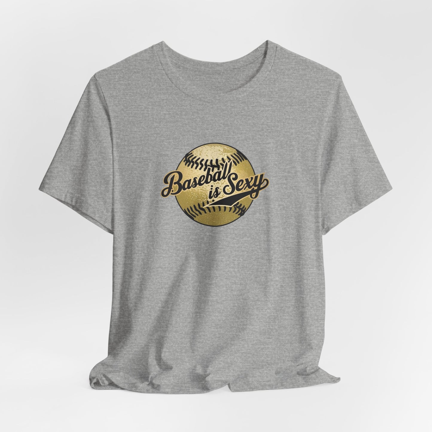 'Baseball is Sexy' Unisex Jersey Short Sleeve Tee