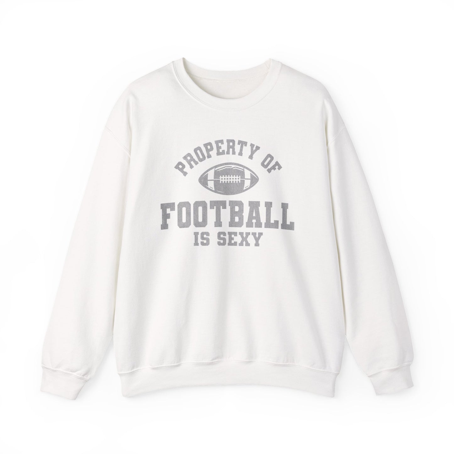 'Property of Football is Sexy' - Crewneck Sweatshirt - Black