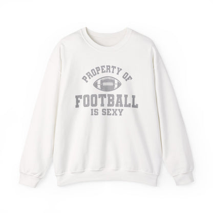 'Property of Football is Sexy' - Crewneck Sweatshirt - Black