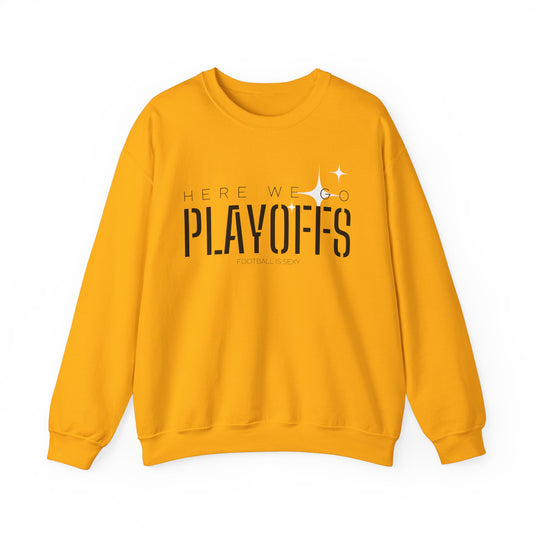 Here We Go Playoffs - Pittsburgh Unisex Heavy Blend™ Crewneck Sweatshirt