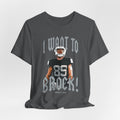 I want to BROCK  Unisex Jersey Short Sleeve Tee - Las Vegas Black Jersey