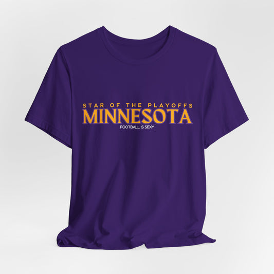 Minnesota STAR of the Playoffs Unisex Jersey Short Sleeve Tee