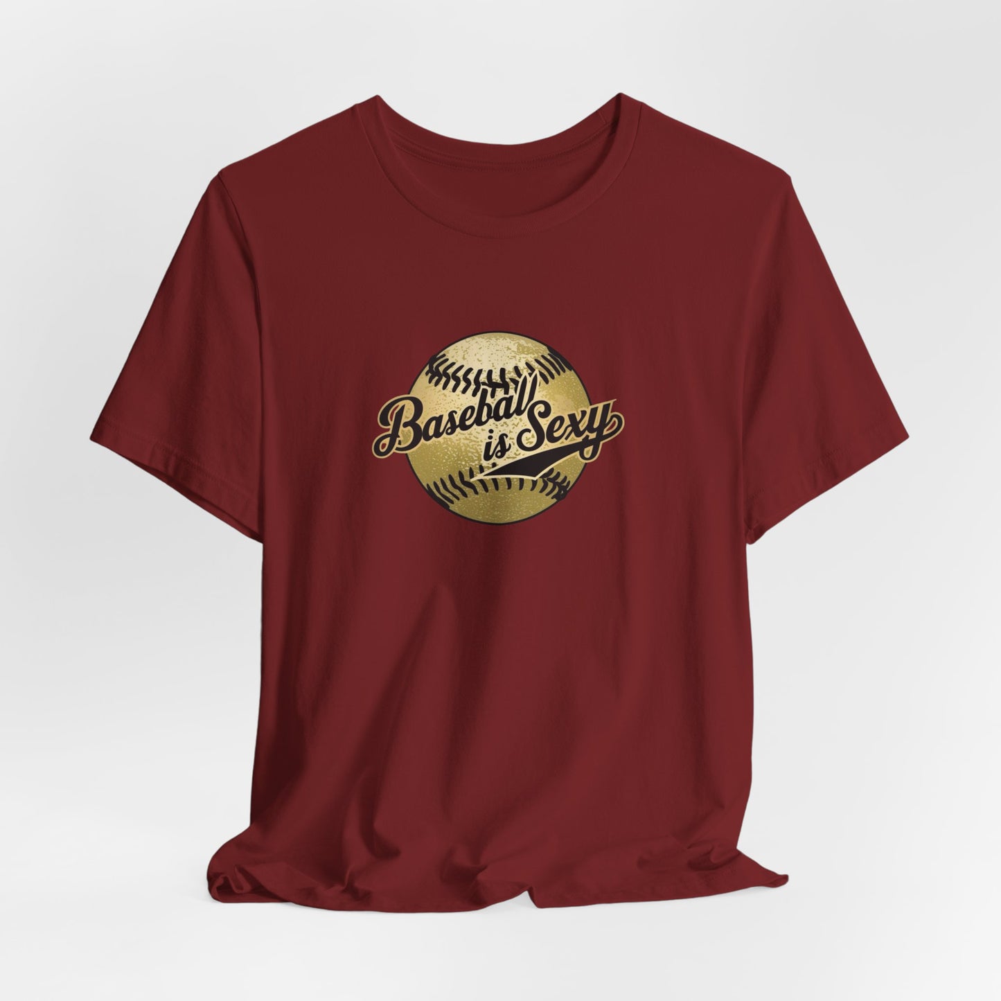 'Baseball is Sexy' Unisex Jersey Short Sleeve Tee