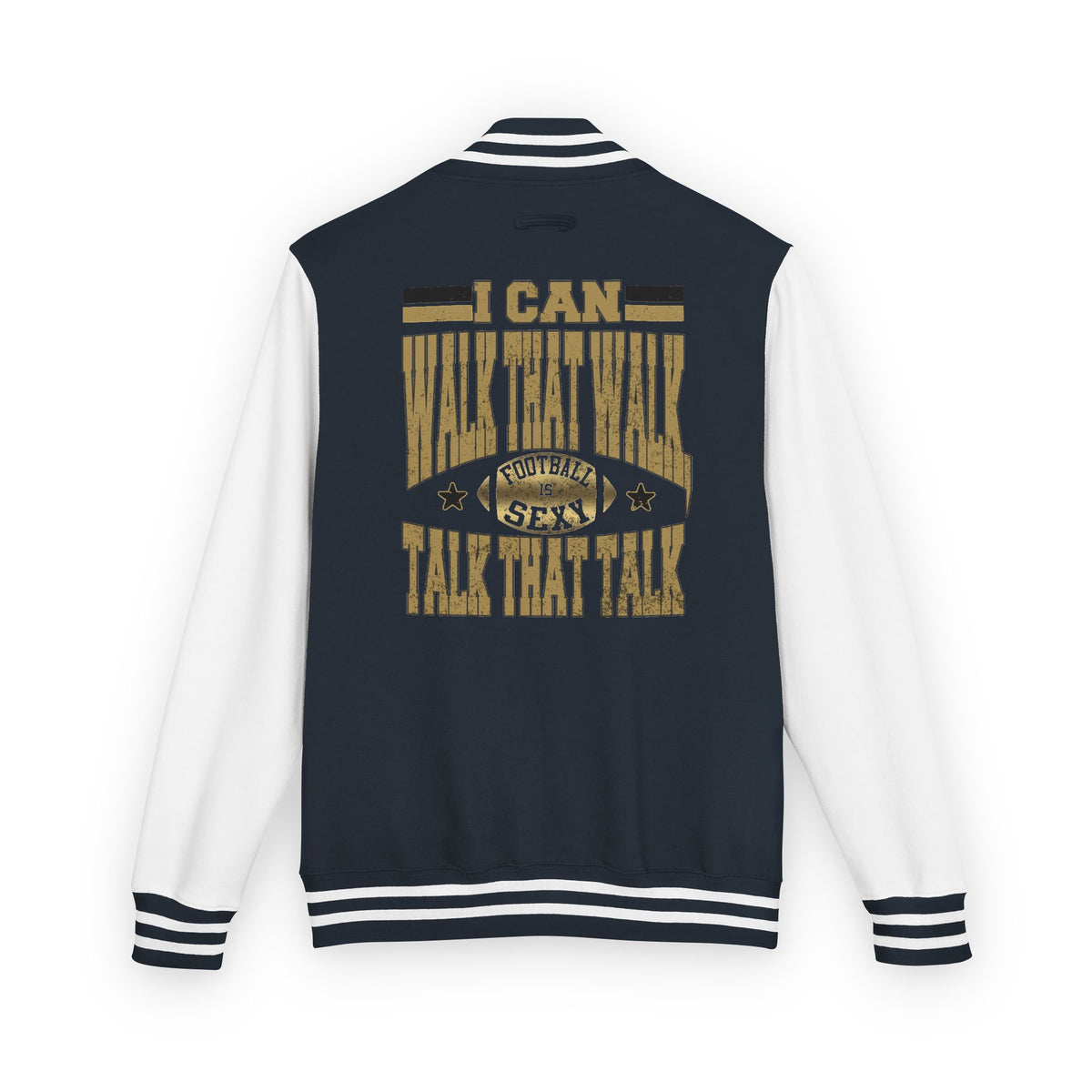 Football Is Sexy Letterman Cloth Jacket