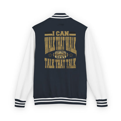 Football Is Sexy Letterman Cloth Jacket