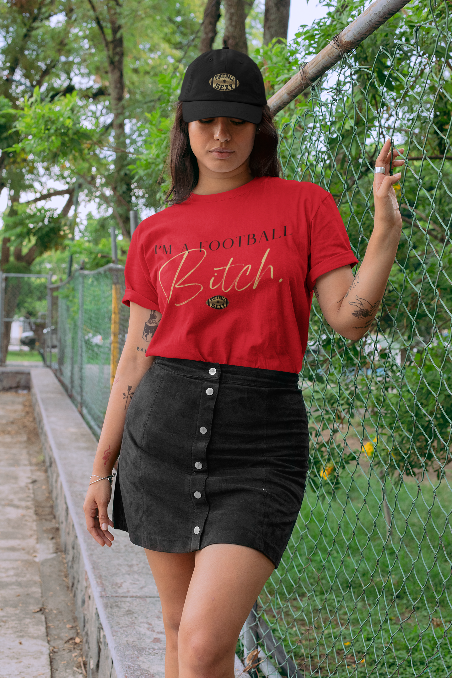 I'm a Football Bitch Sporty Tee