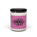 Football Is Sexy PINK Scented Soy Candle, 9oz