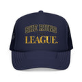 She Runs The League Foam Trucker Hat