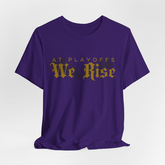 At Playoffs WE RISE - Baltimore Unisex Jersey Short Sleeve Tee