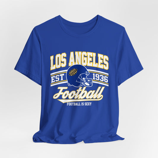 Los Angeles Football Est. 1936  Unisex Jersey Short Sleeve Tee