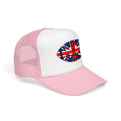 UK Flag Football Is Sexy Foam Trucker Hat