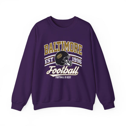 Baltimore Football Est. 1996 Crewneck Sweatshirt