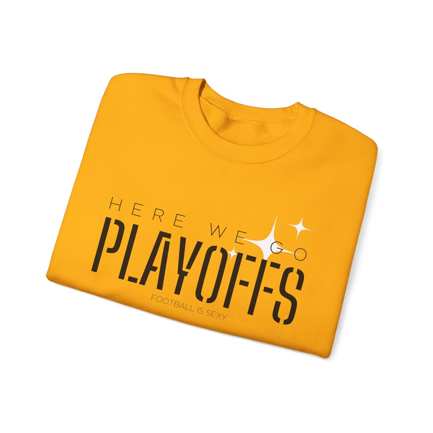 Here We Go Playoffs - Pittsburgh Unisex Heavy Blend™ Crewneck Sweatshirt