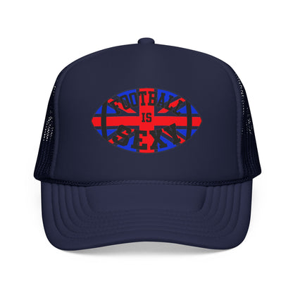 UK Flag Football Is Sexy Foam Trucker Hat