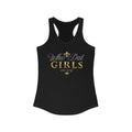 Who Dat Girls Racerback Tank - Women’s Casual Tee for Football Fans