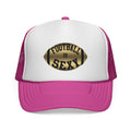 Football Is Sexy Gold and Black Logo Trucker Hat