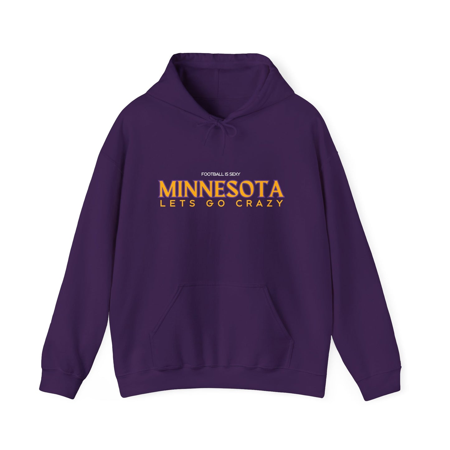 Minnesota- Let's Go Crazy Playoff Unisex Heavy Blend™ Hooded Sweatshirt