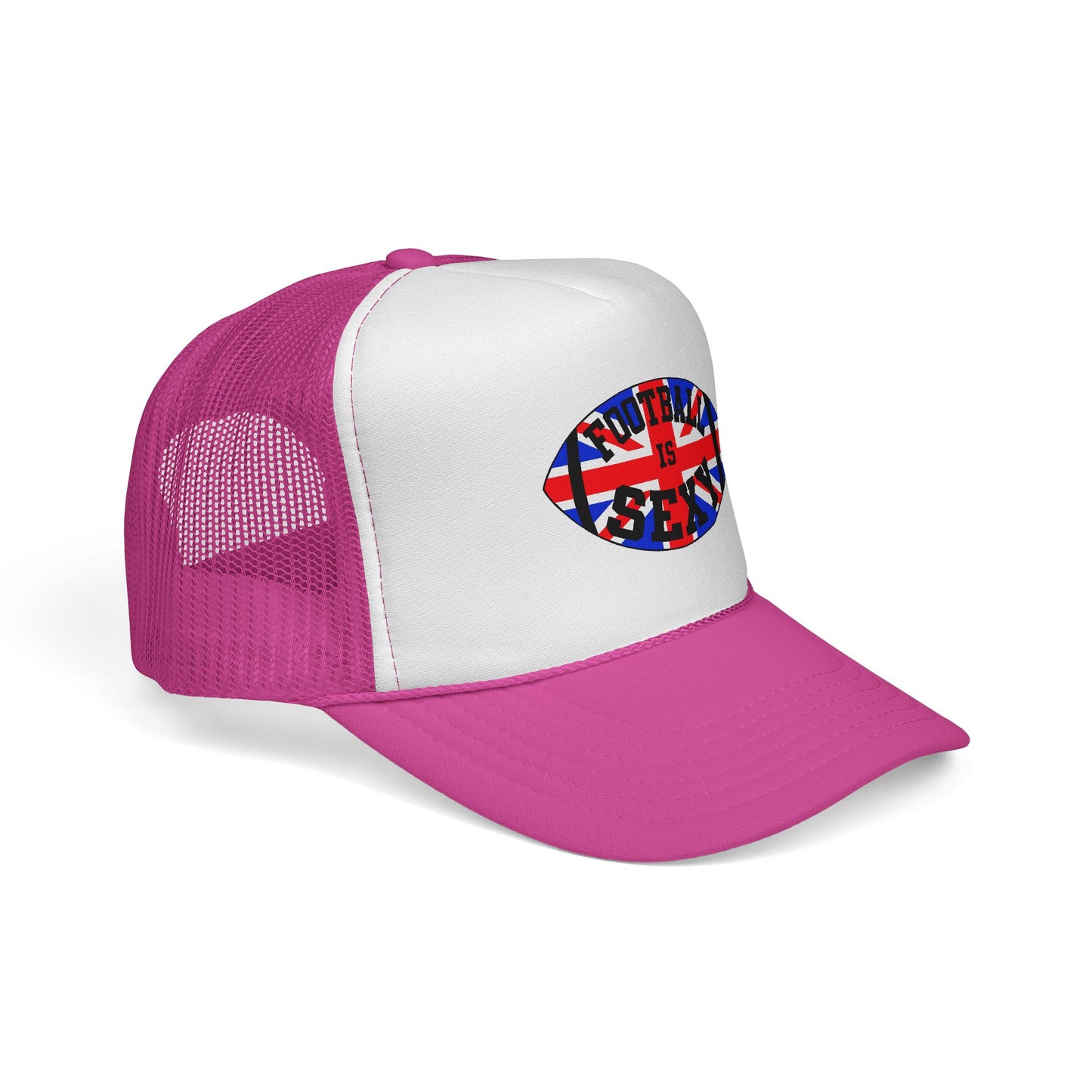 UK Flag Football Is Sexy Trucker Hat (Classic)