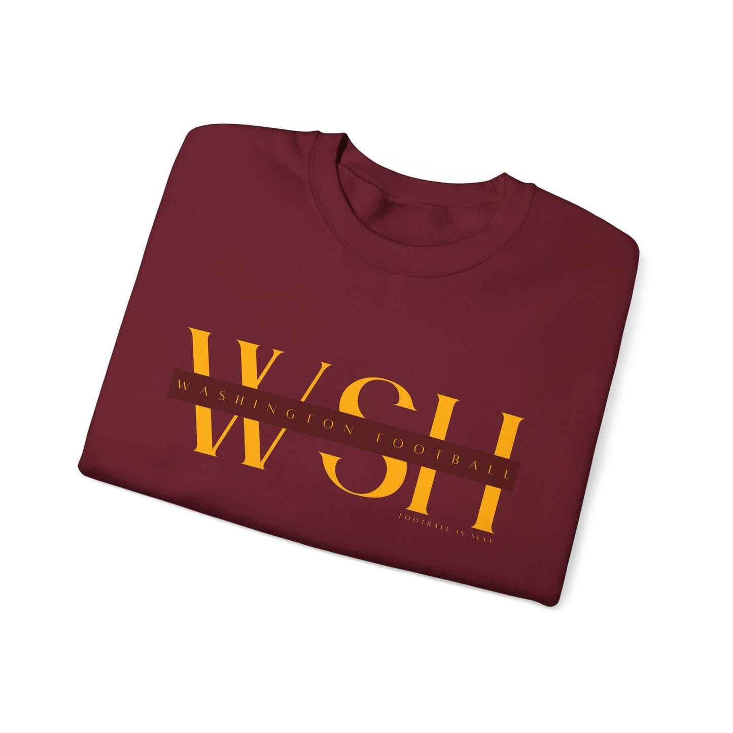 Washington Football Unisex Heavy Blend™ Crewneck Sweatshirt