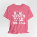 Pink Real Women Talk Football Lounge Crew Everything Pink