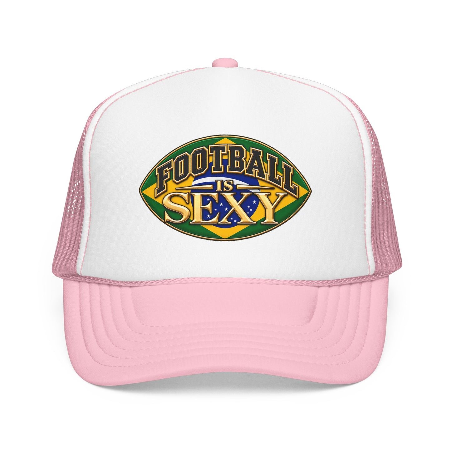 Brazil Football Is Sexy Foam Trucker Hat