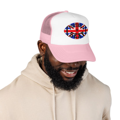 UK Flag Football Is Sexy Foam Trucker Hat
