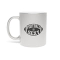 Football Is Sexy Gold Mug
