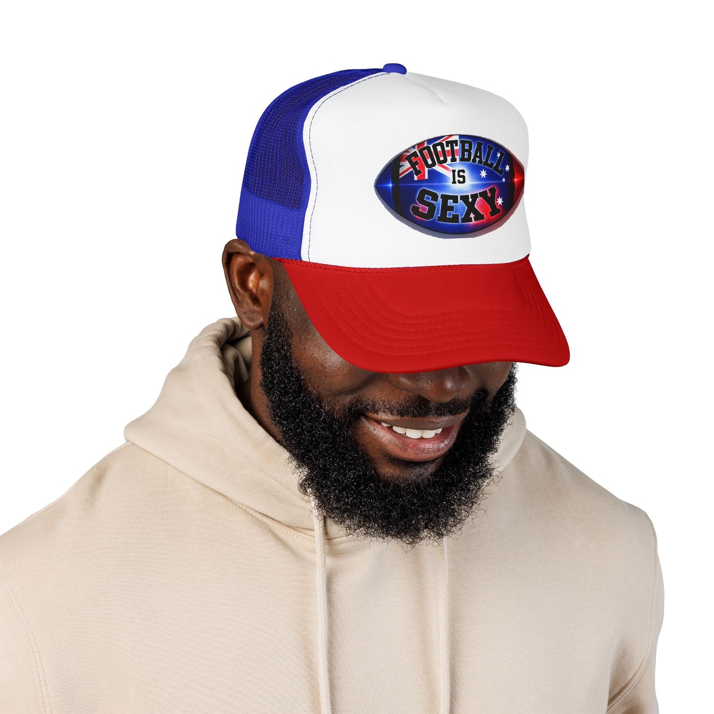 Australia Flag Football Is Sexy Foam Trucker Hat