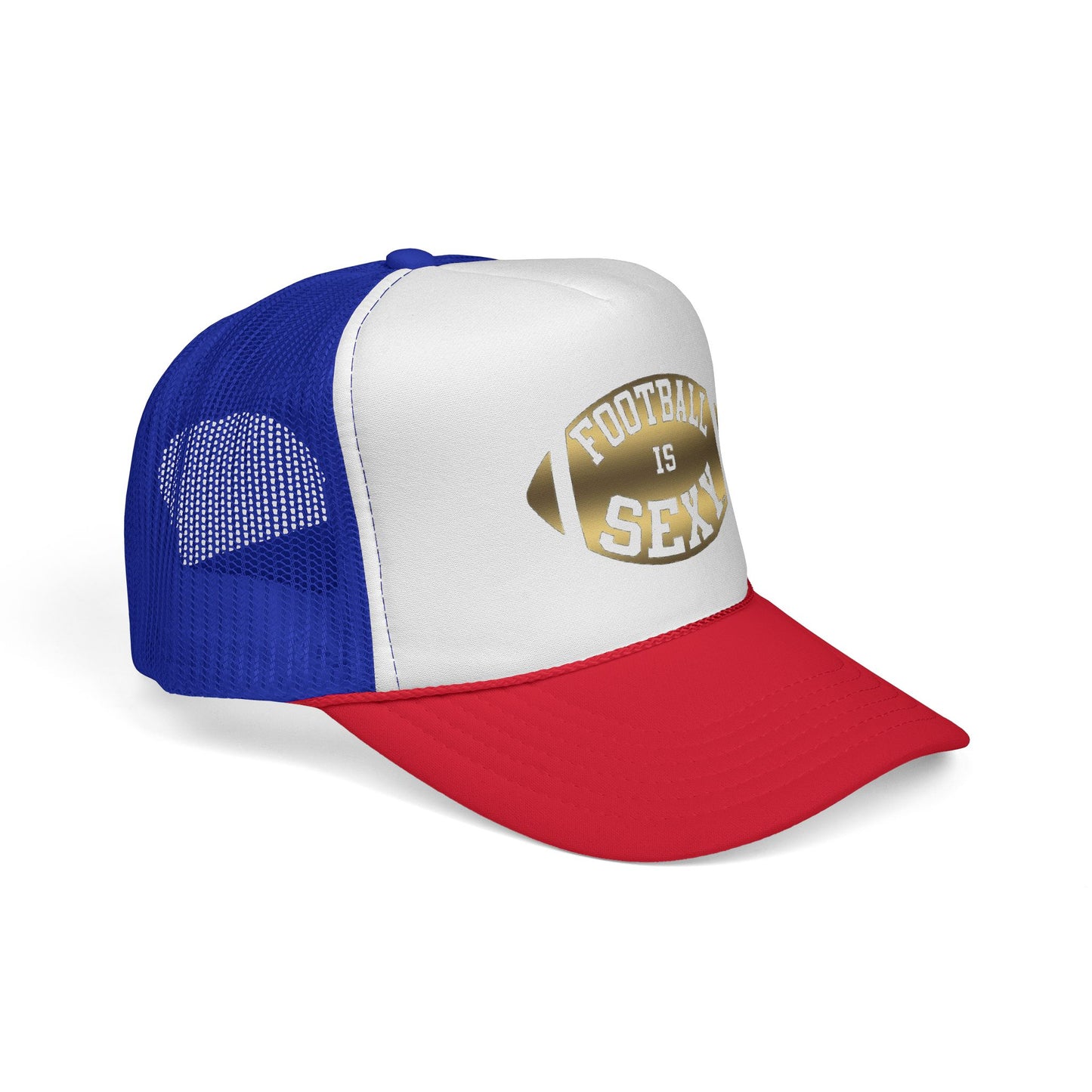 Football Is Sexy Gold Logo Trucker Hat