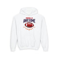 Football is Awesome Youth Heavy Blend Hooded Sweatshirt
