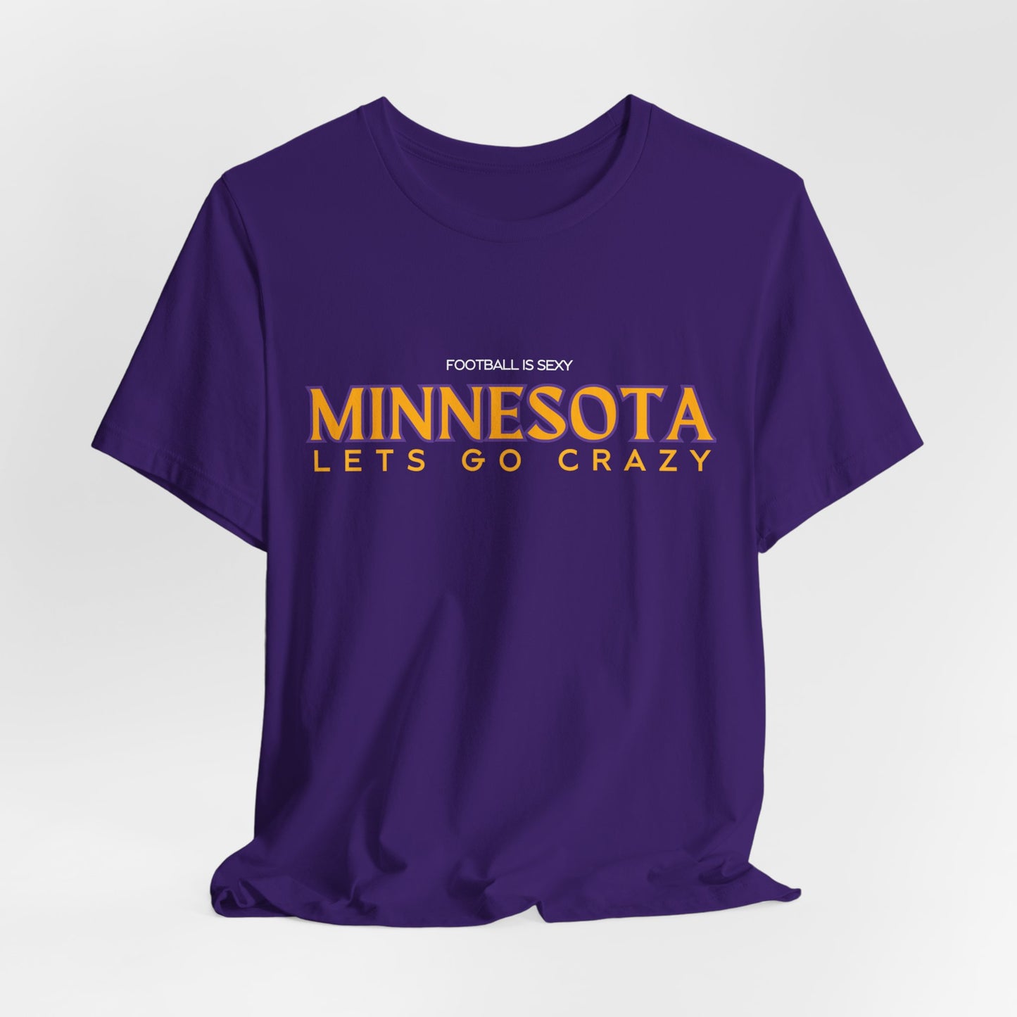 Minnesota Let's Go Crazy Playoff Unisex Jersey Short Sleeve Tee