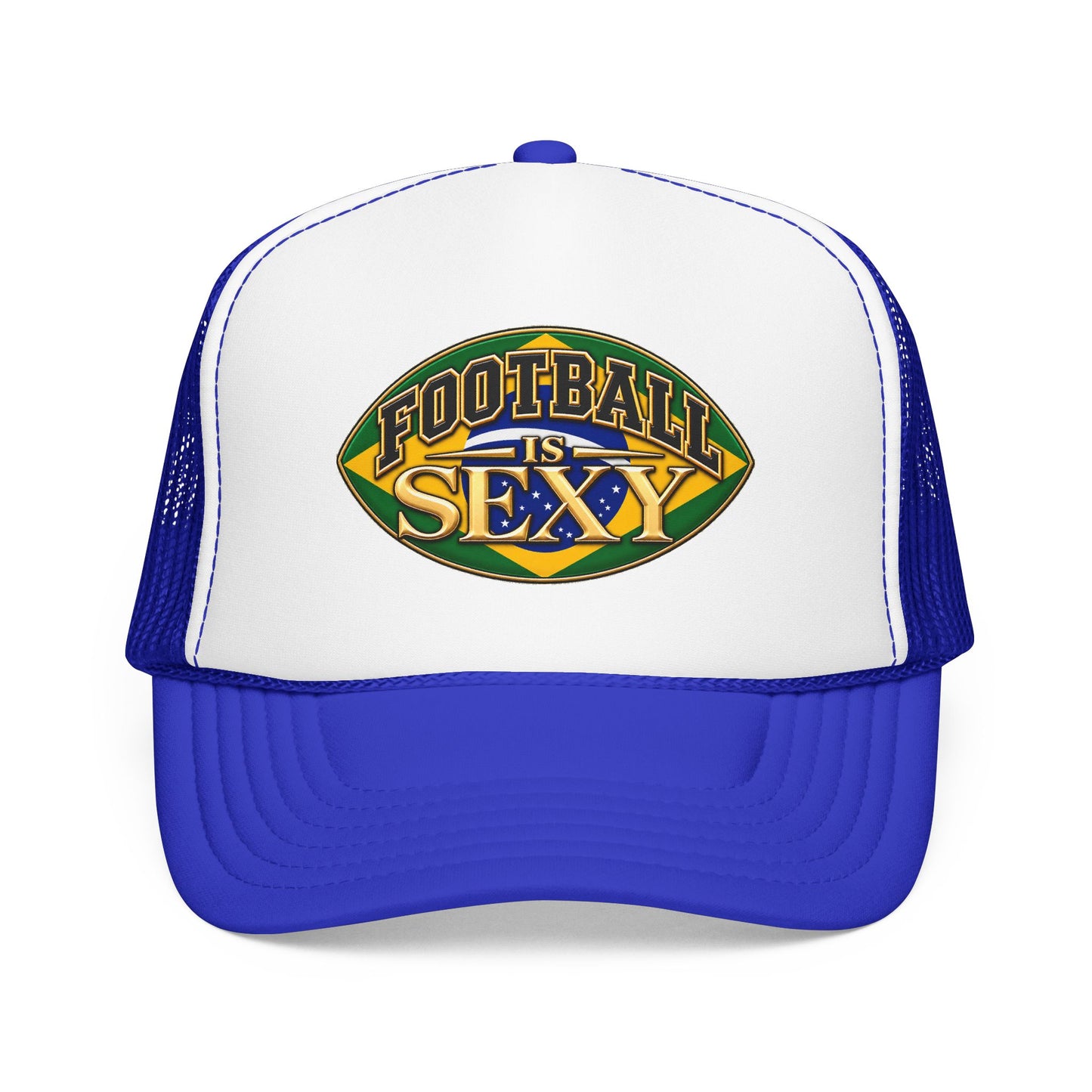 Brazil Football Is Sexy Foam Trucker Hat