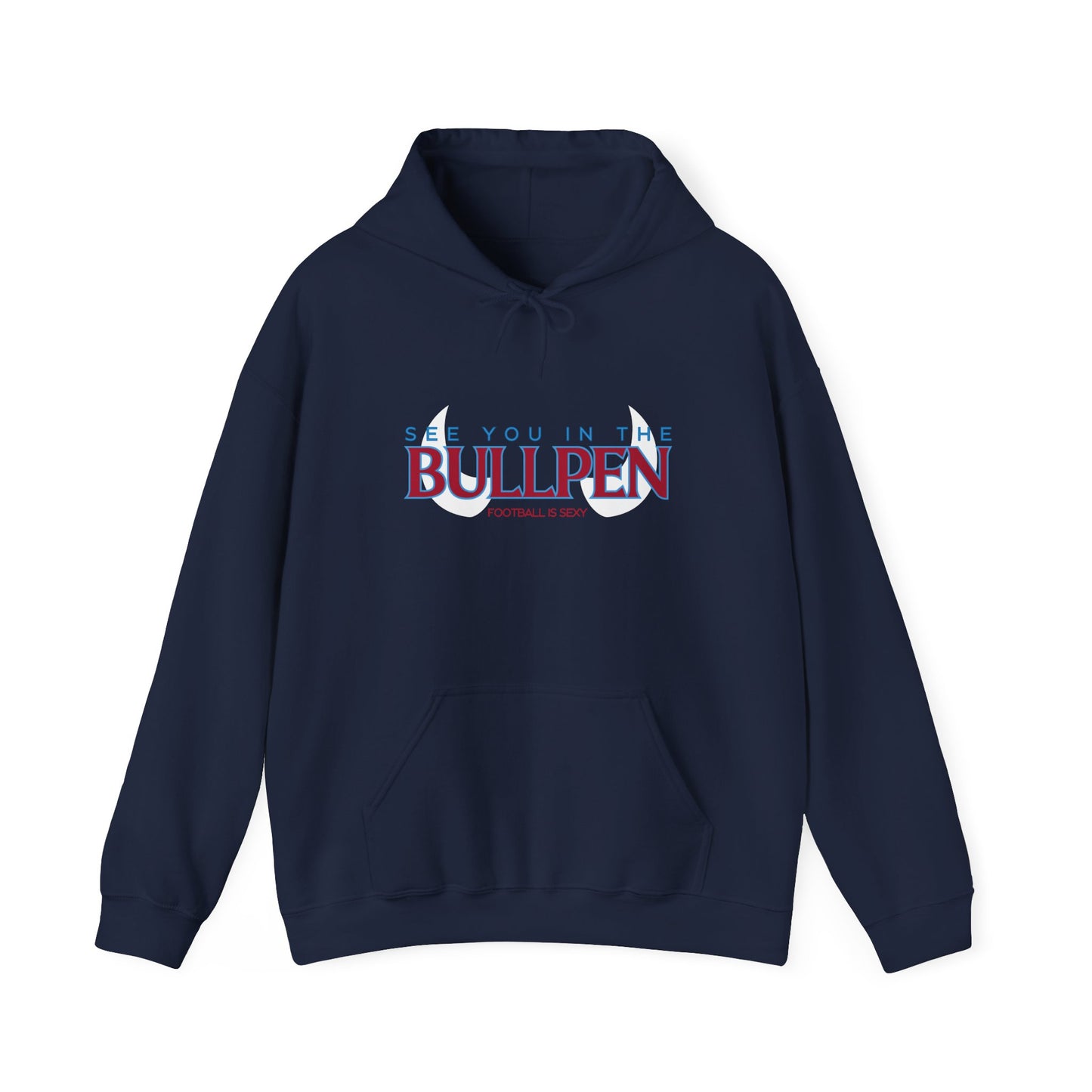 See You in the BULLPEN - Houston Unisex Heavy Blend™ Hooded Sweatshirt