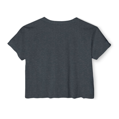 Football Is Sexy Crop Tee | White Logo