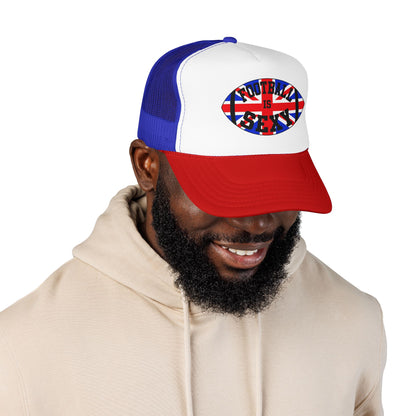 UK Flag Football Is Sexy Foam Trucker Hat