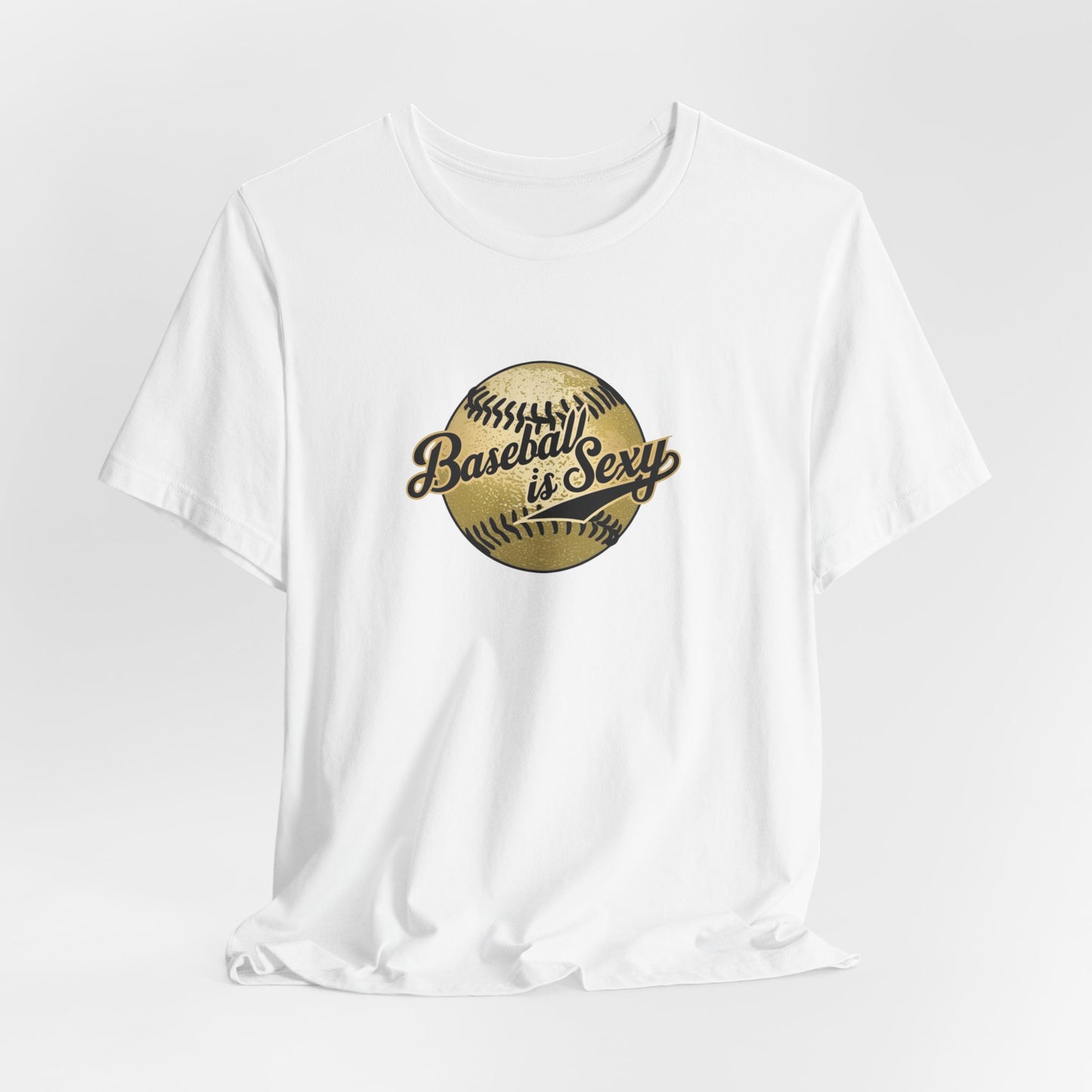 'Baseball is Sexy' Unisex Jersey Short Sleeve Tee