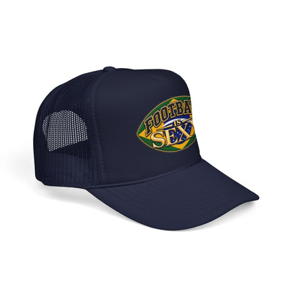 Brazil Football Is Sexy Foam Trucker Hat