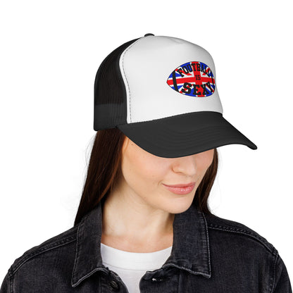 UK Flag Football Is Sexy Trucker Hat (Classic)